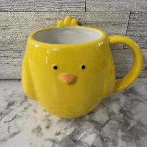 LANG by Design Yellow Easter Chick Coffee Tea Mug Chicken Never Used